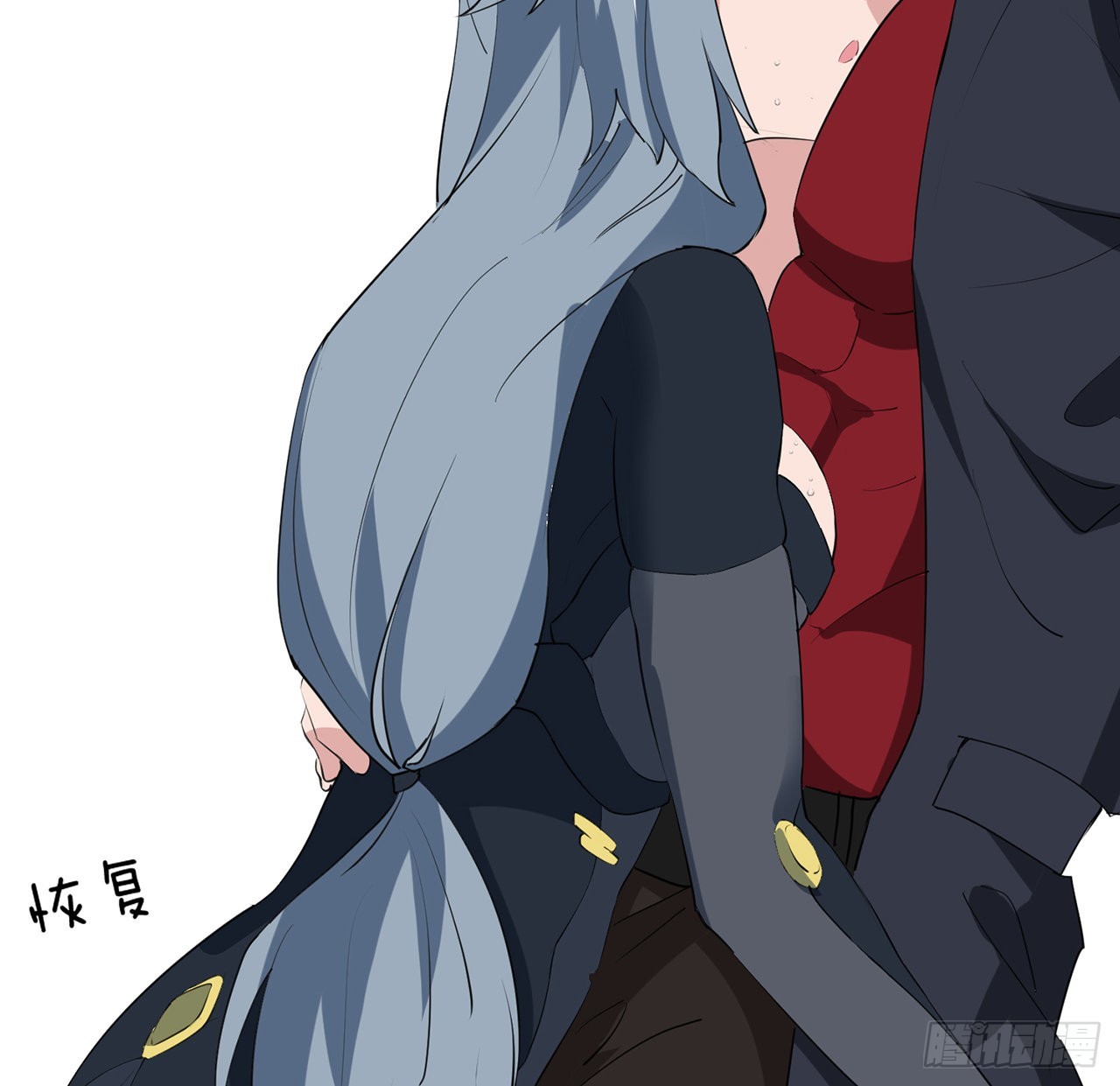 解锁末世的99个女主漫画,161话哇，是男人1图