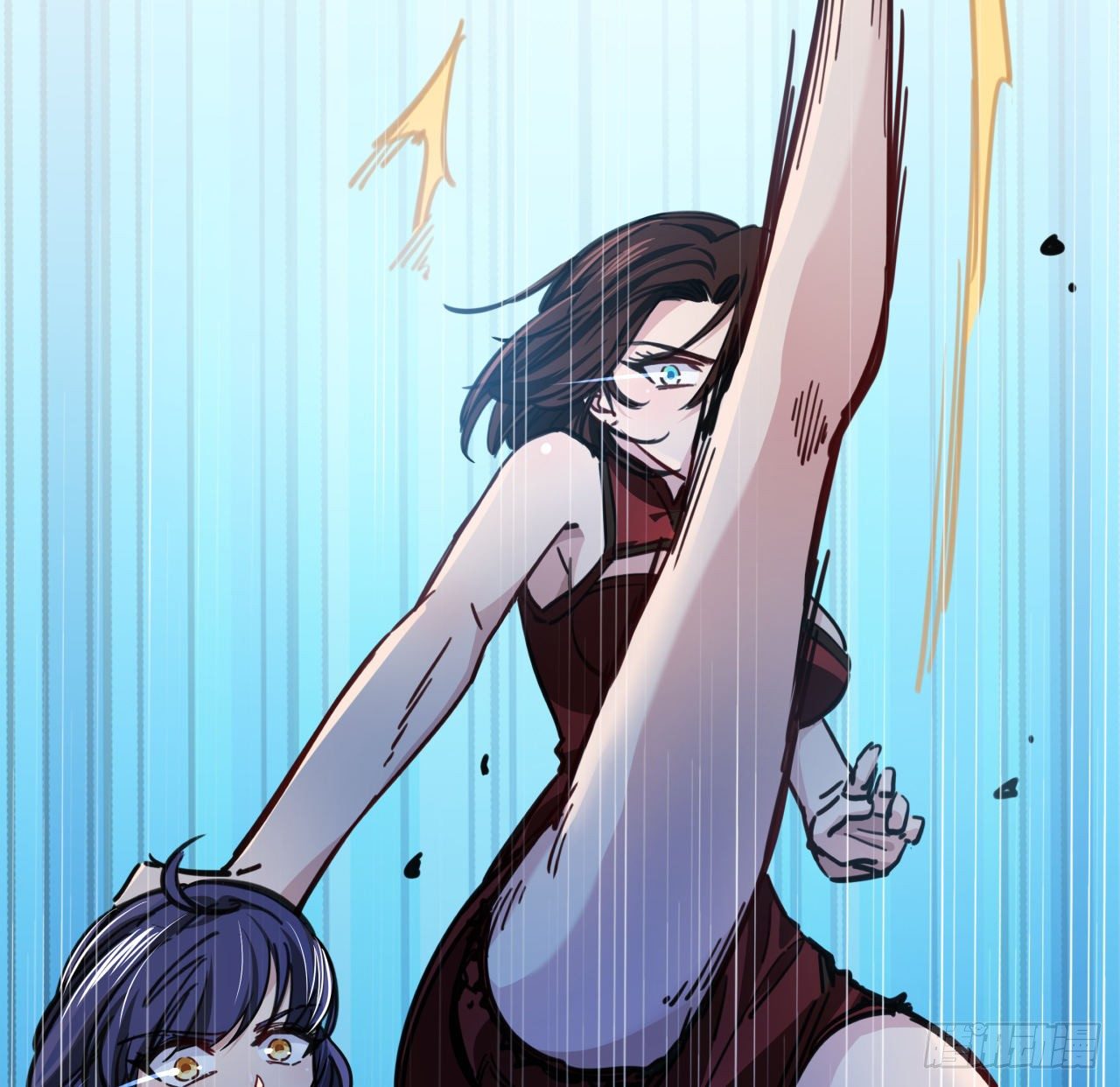 解锁末世的99个女主漫画,5话 末世的娱乐工具竟是...1图