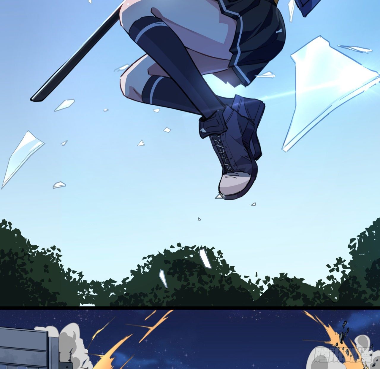 解锁末世的99个女主漫画,26话 小美女别跑呀2图