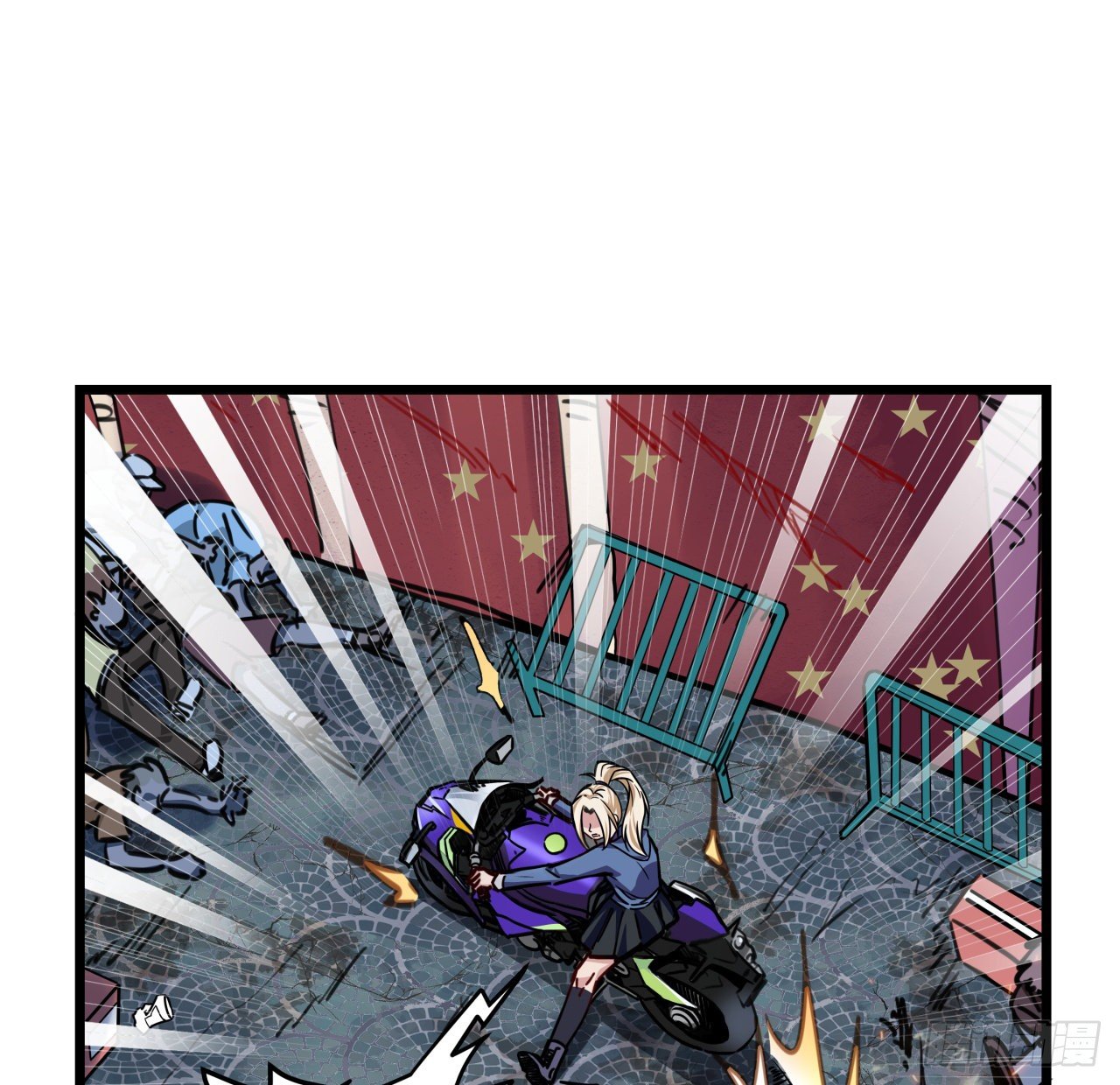解锁末世的99个女主漫画,6话 女团第一人1图