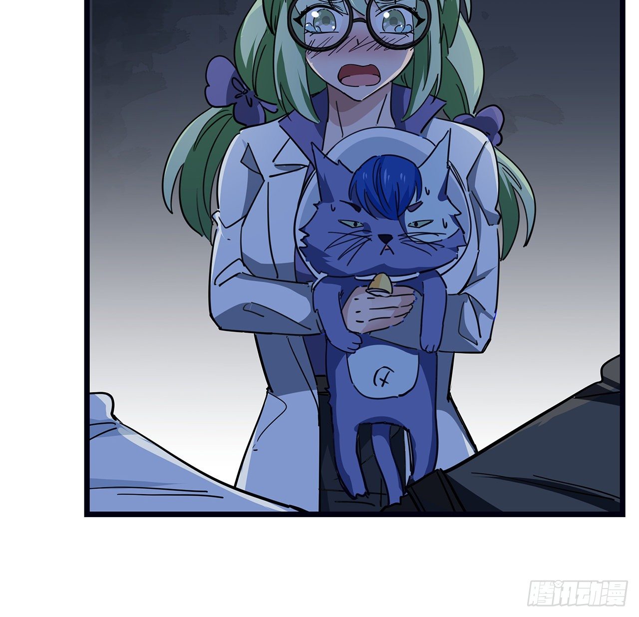 解锁末世的99个女主漫画,79话 你敢动她，我就废了你1图