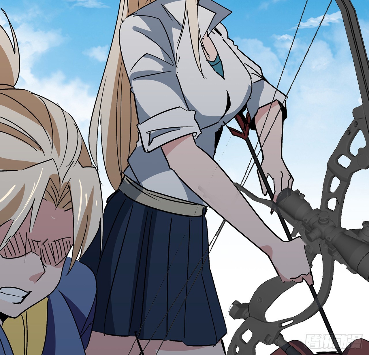 解锁末世的99个女主漫画,192话 投降？想得美！1图