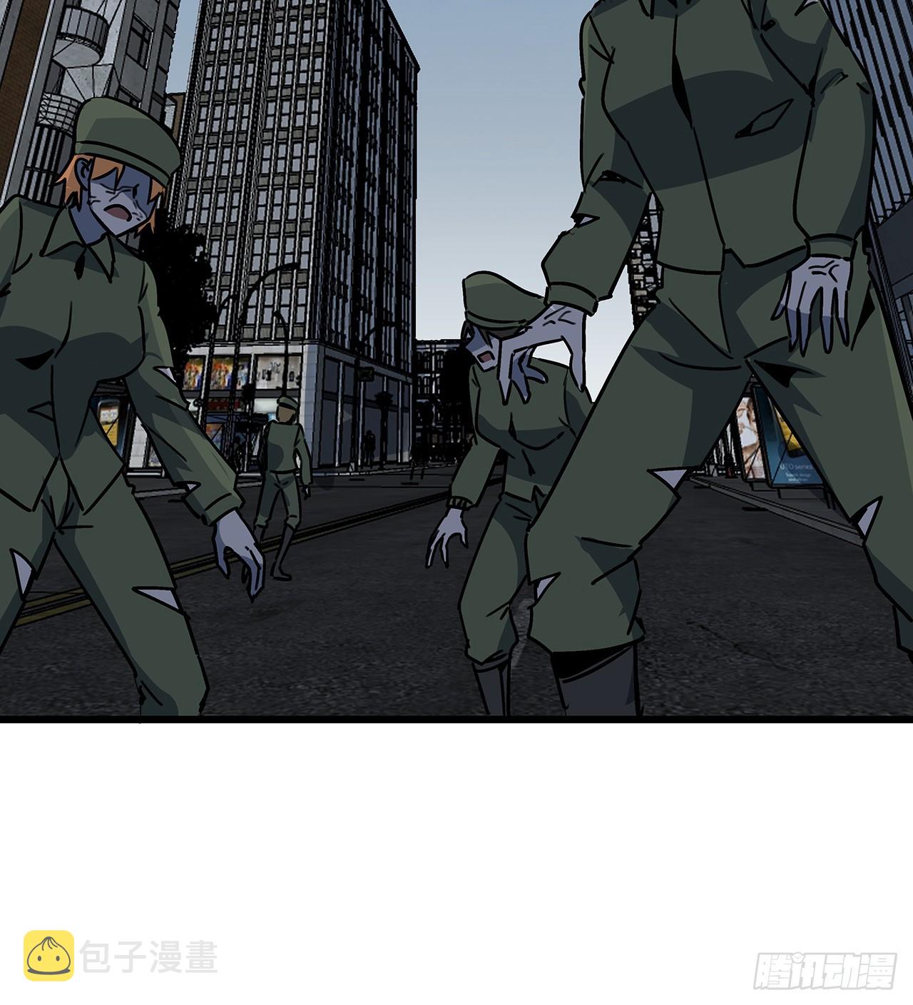 解锁末世的99个女主漫画,199话 新型丧尸病毒1图