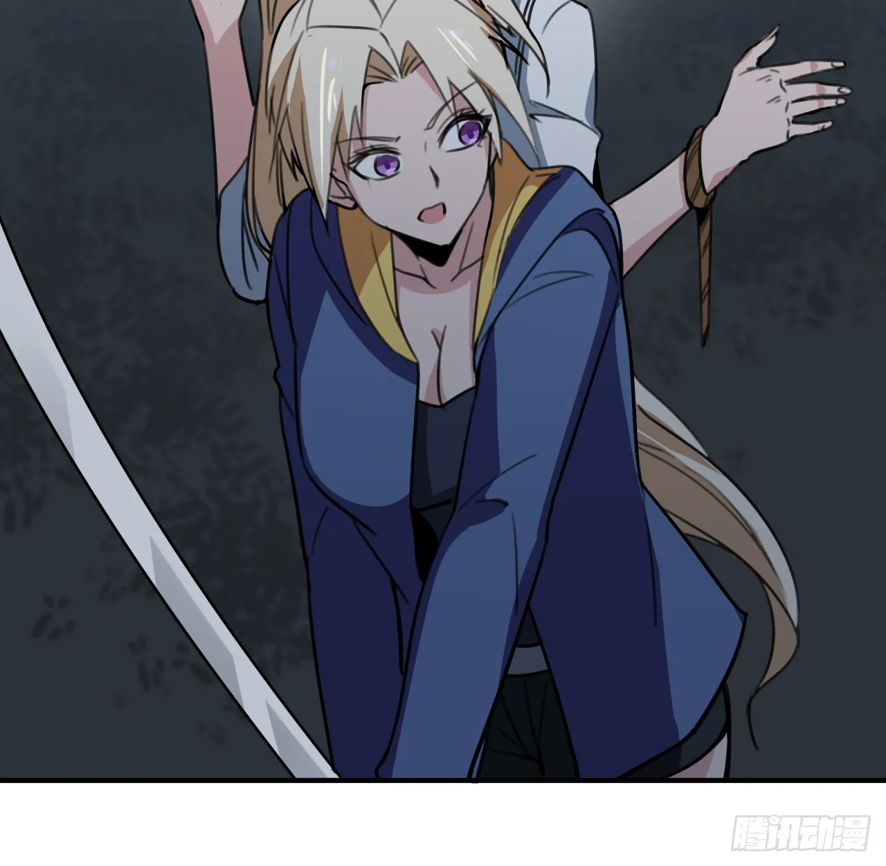 解锁末世的99个女主漫画,258话 喜欢捆绑？1图