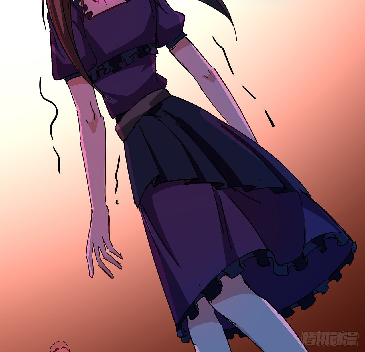 解锁末世的99个女主漫画,71话 郝乖还是个孩子1图