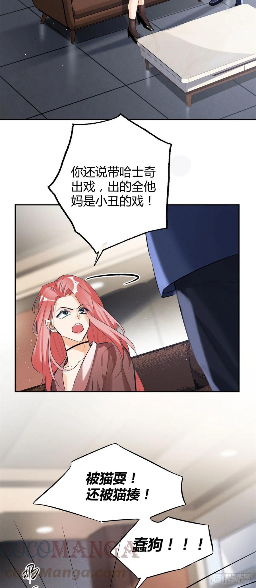 今天也要努力当只猫漫画,第43话  他喜欢我吗1图