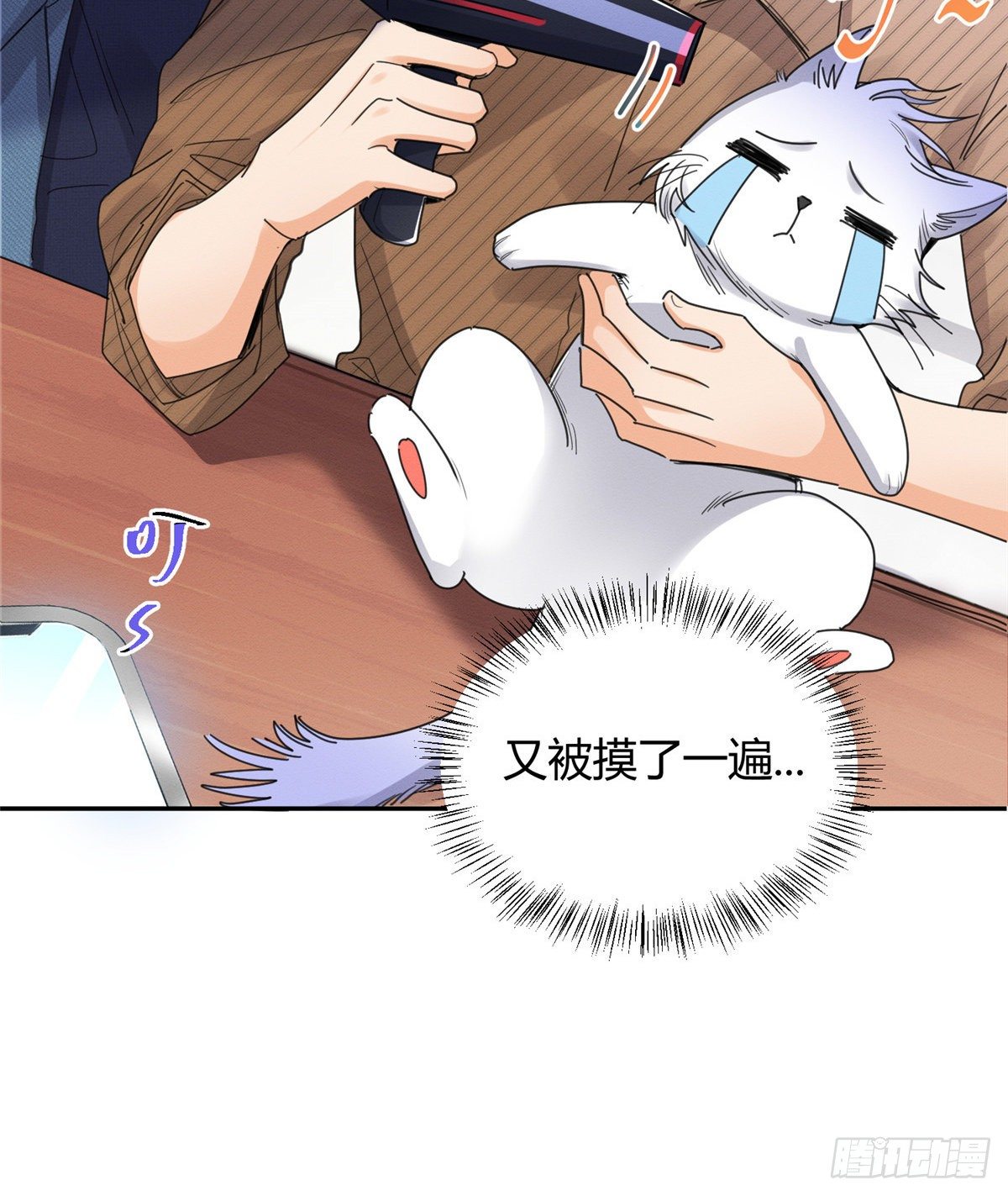 今天也要努力当只猫漫画,第13话 我的初吻TAT2图