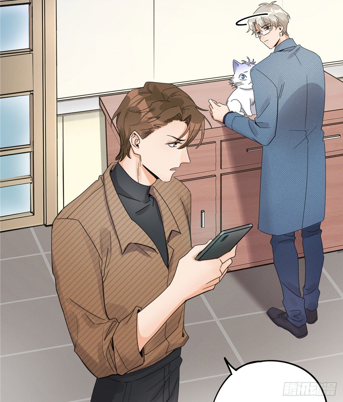 今天也要努力当只猫漫画,第13话 我的初吻TAT1图