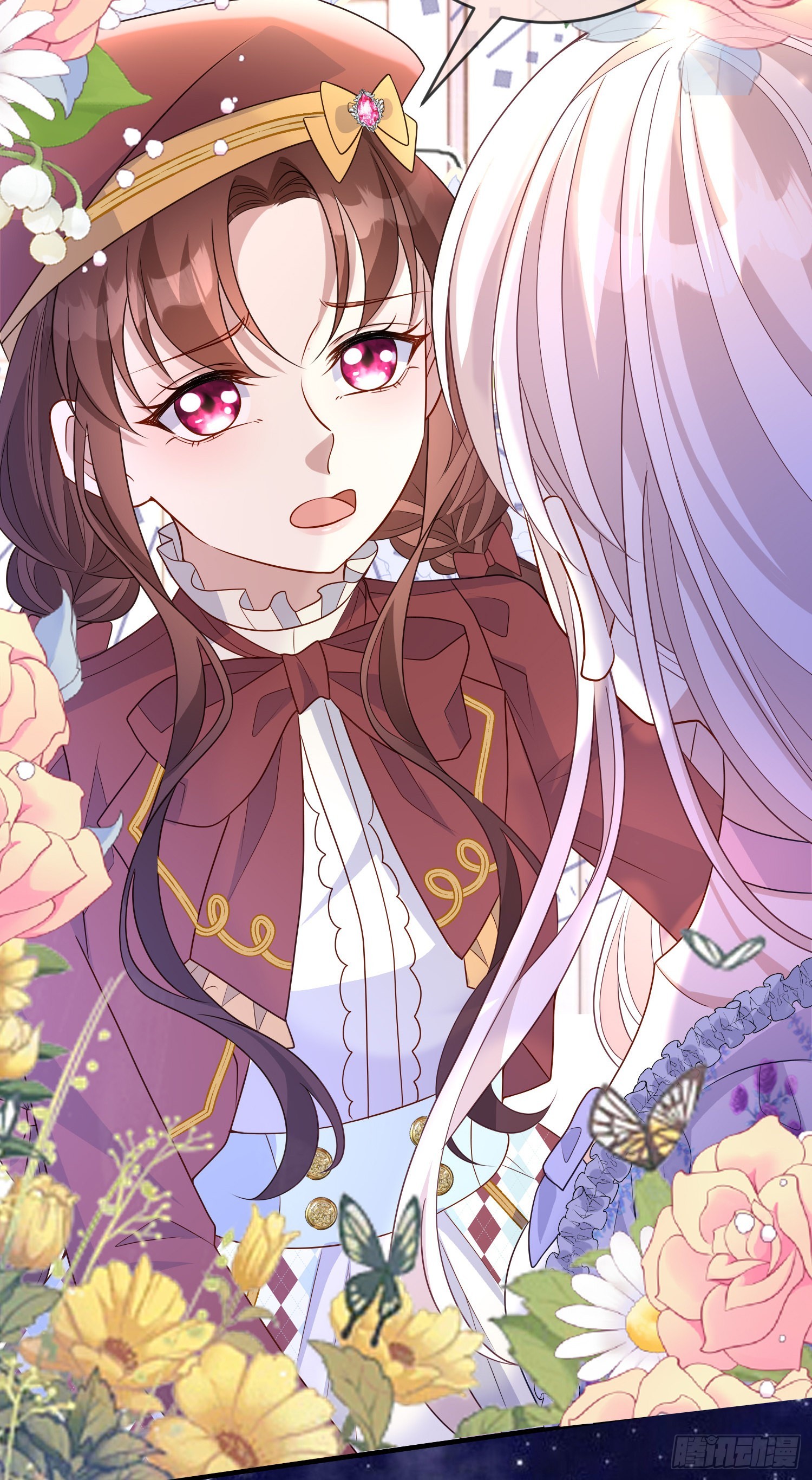 成了黑化反派的白月光漫画,第49话原来你是女孩子？！1图