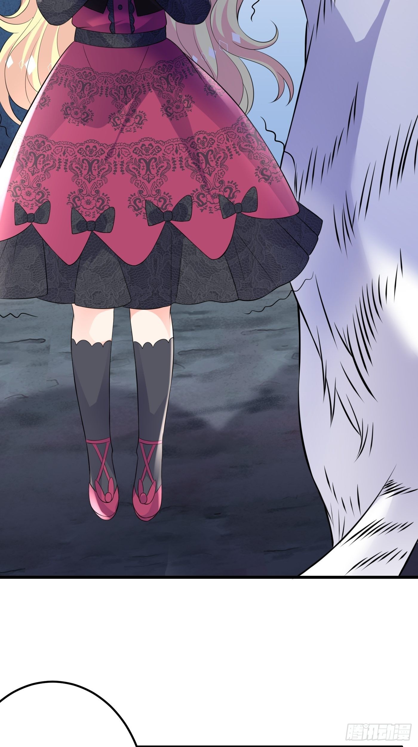 穿成BE黑童话的公主漫画,46话 老虎竟然是宠物！2图