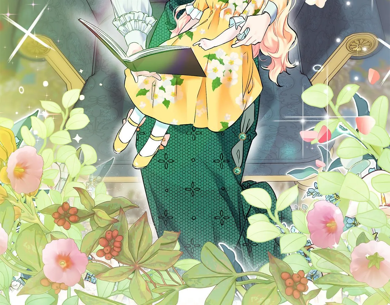 一切都在孩子脚下漫画,第3话 摇身一变成团宠1图