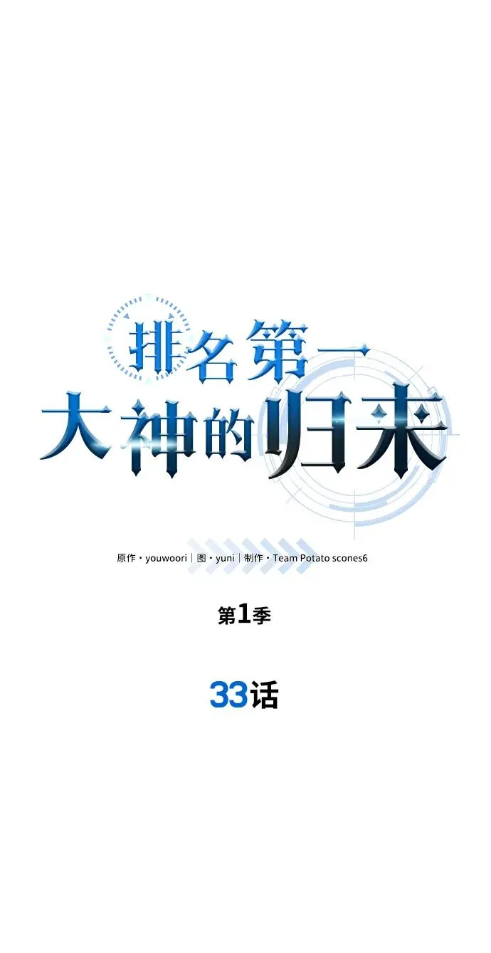 排名第一大神的归来漫画免费下拉式漫画,第33话2图