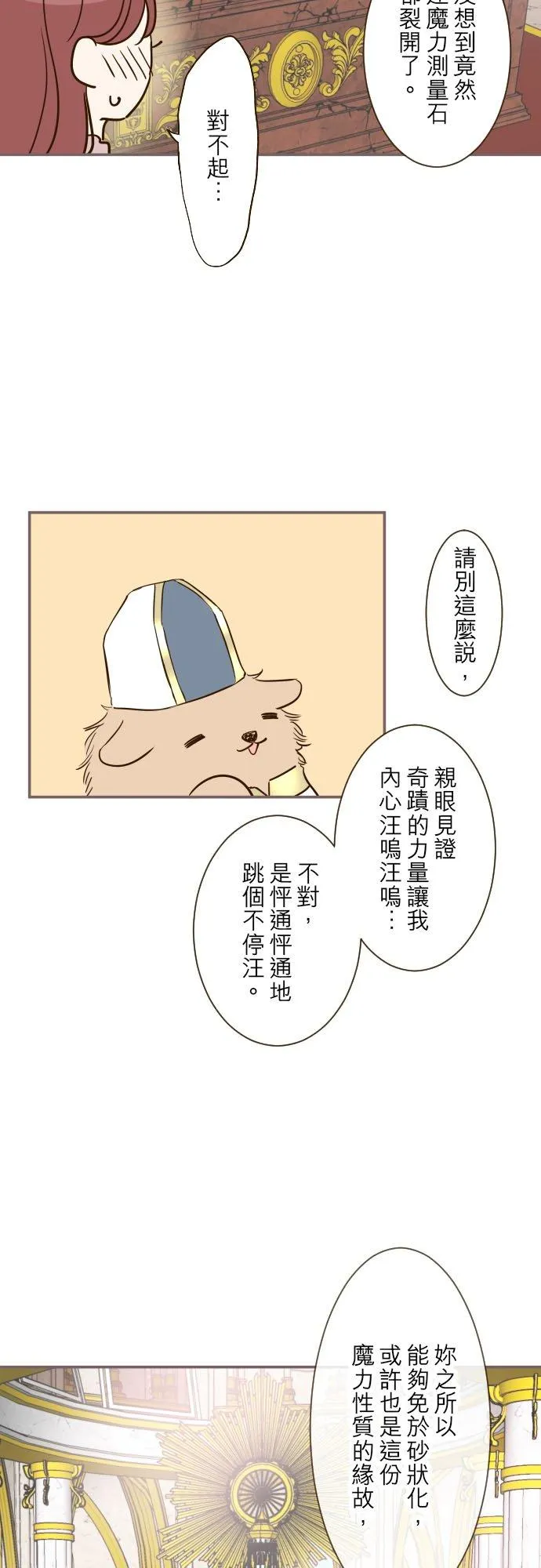 龙骑士与转生圣女漫画,42话 魔法鉴定2图