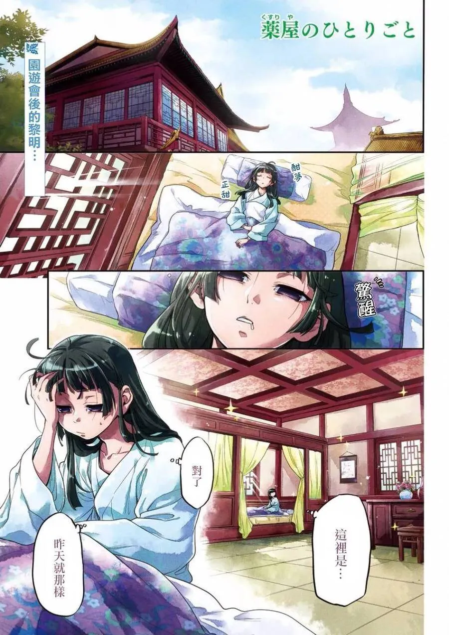 药屋少女的呢喃壁纸漫画,9 猫猫的推理2图