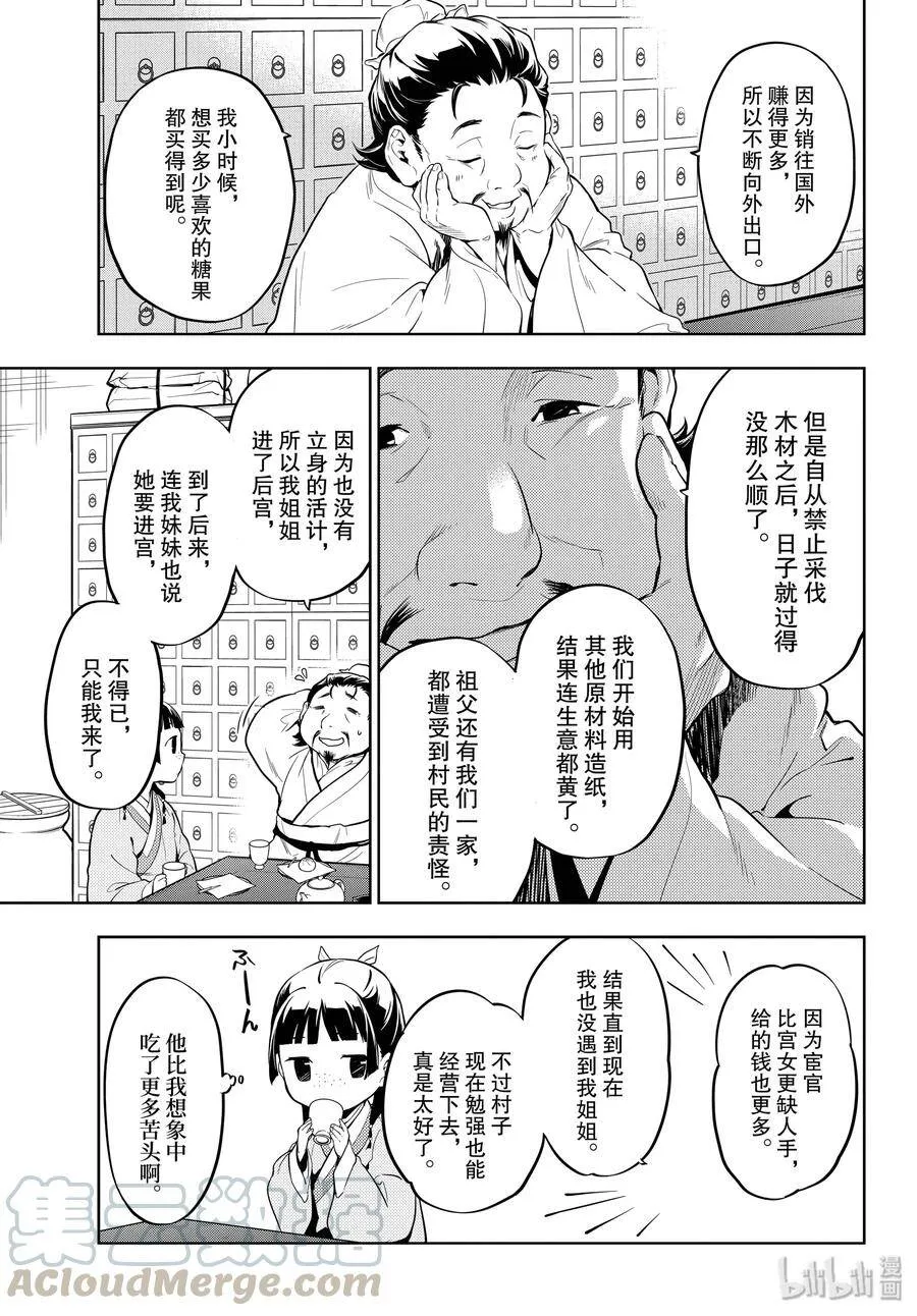 药屋少女的呢喃音乐漫画,35 再入后宫（前篇）1图