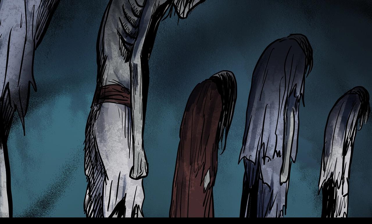 怪奇实录旧版漫画,第434话 死丘之禁入地带1图