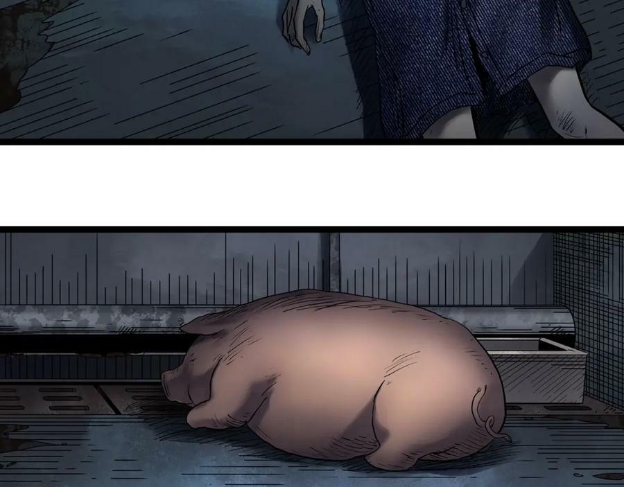 怪奇实录旧版漫画,第453话 猪圈【下】1图