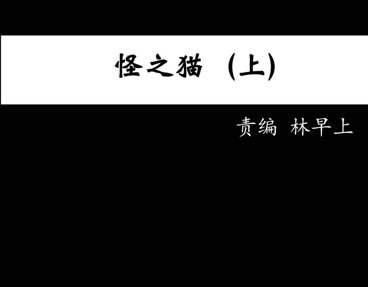 怪奇实录永无止境的出口漫画,第28话 怪之猫(上)1图