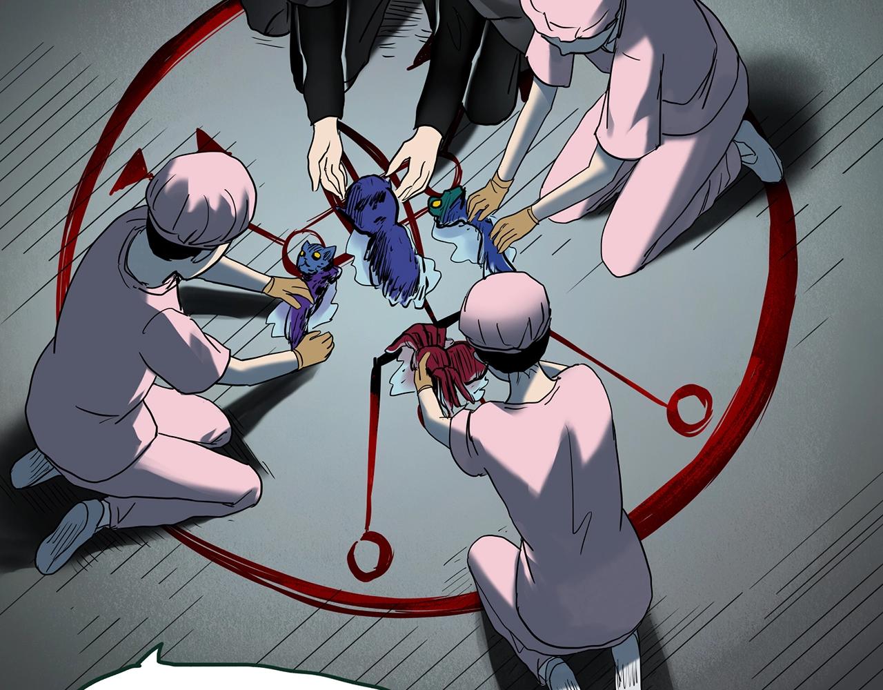 怪奇实录旧版漫画,第431话 降临1图
