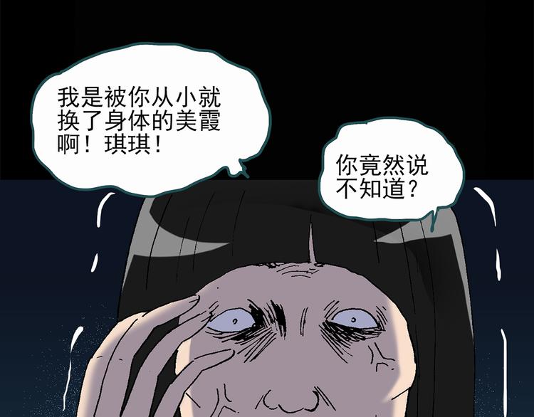 怪奇实录旧版漫画,第27话 越长越丑的人（下）1图