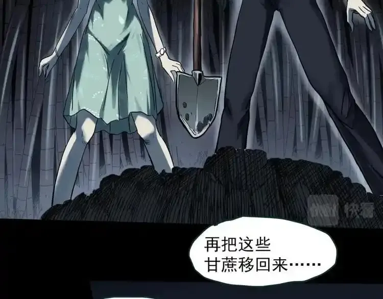 怪奇实录旧版漫画,第375话 甘蔗地1图