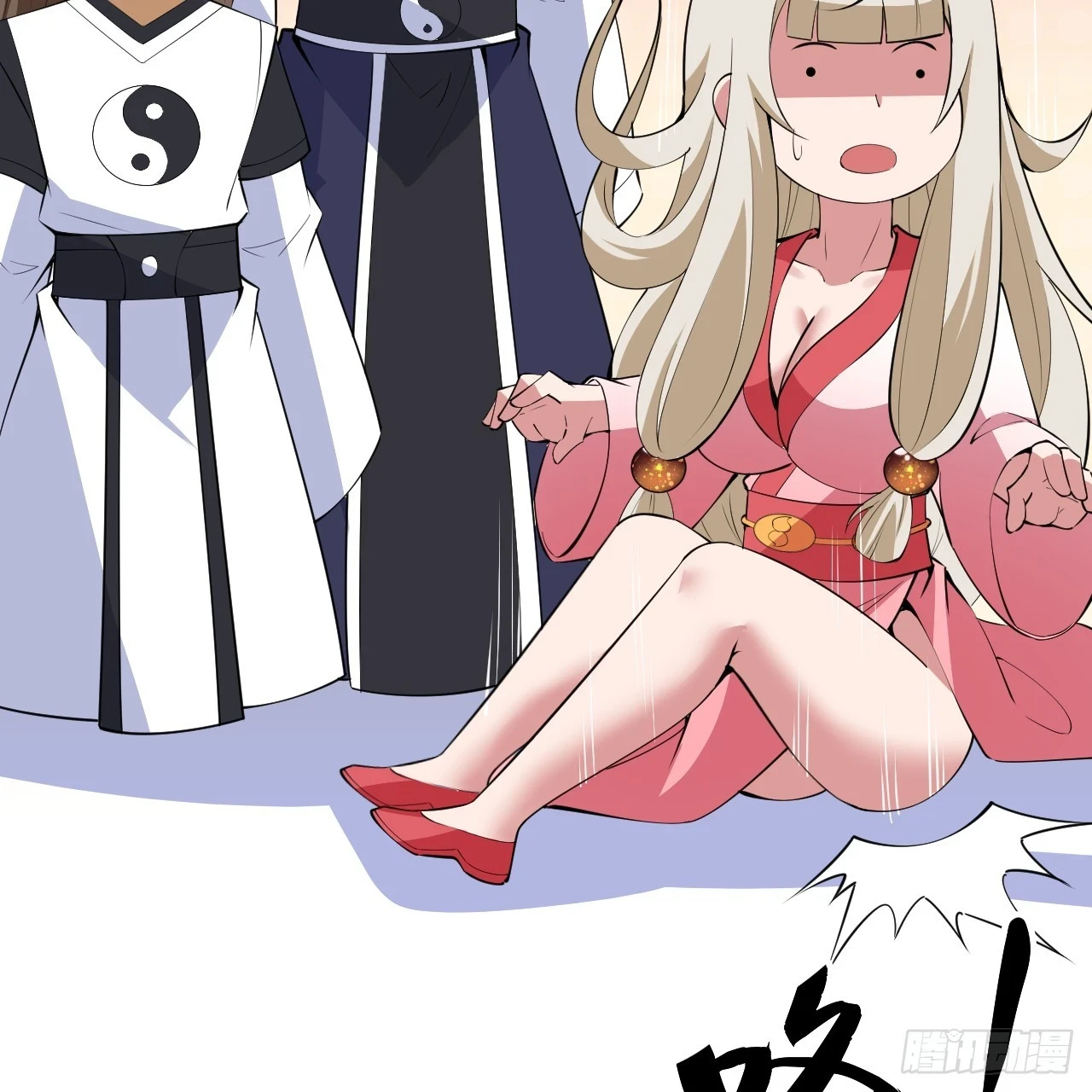 我只想被各位打死动漫第二季漫画,第164话-说好的共赴黄泉呢？1图