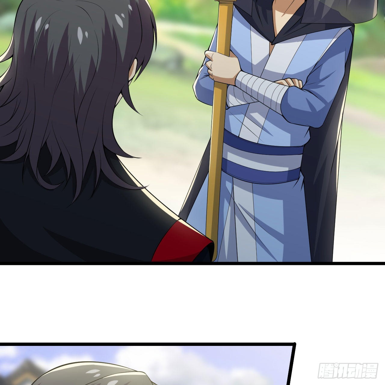 我只想被各位打死动漫第二季漫画,126回-我，剑子，开门！1图