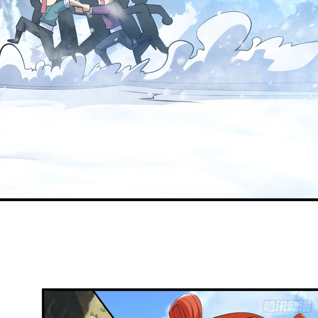 我只想被各位打死动漫第二季漫画,147回-极寒大厅一日游2图