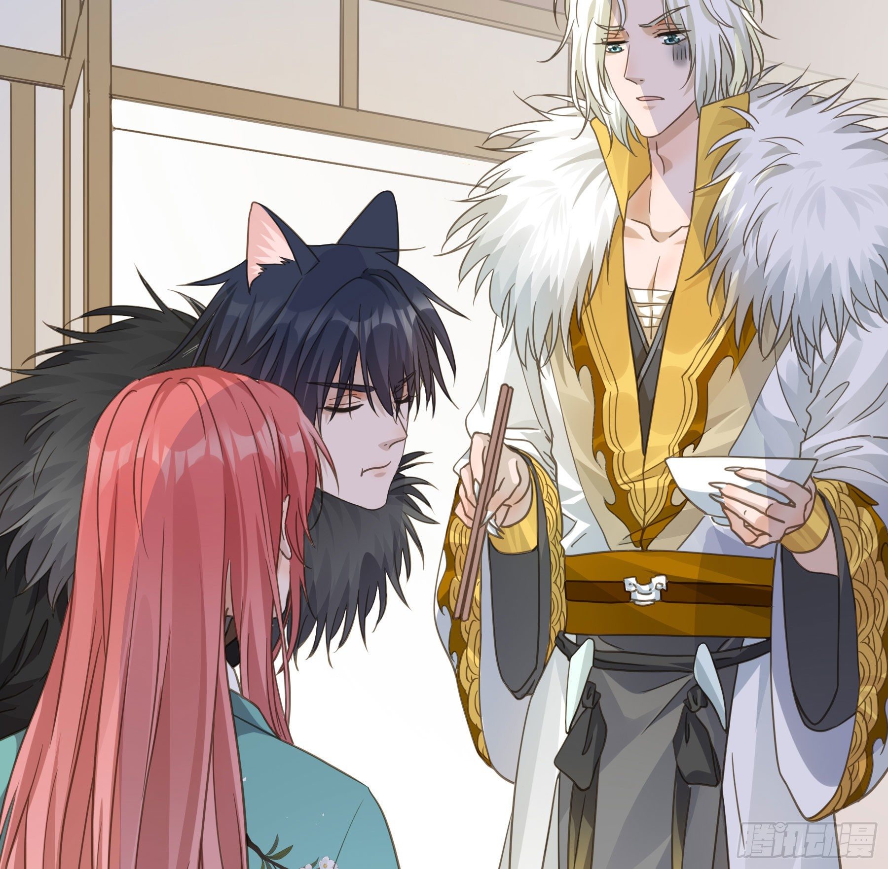 君心不悔在线阅读漫画,这是在撩我？2图