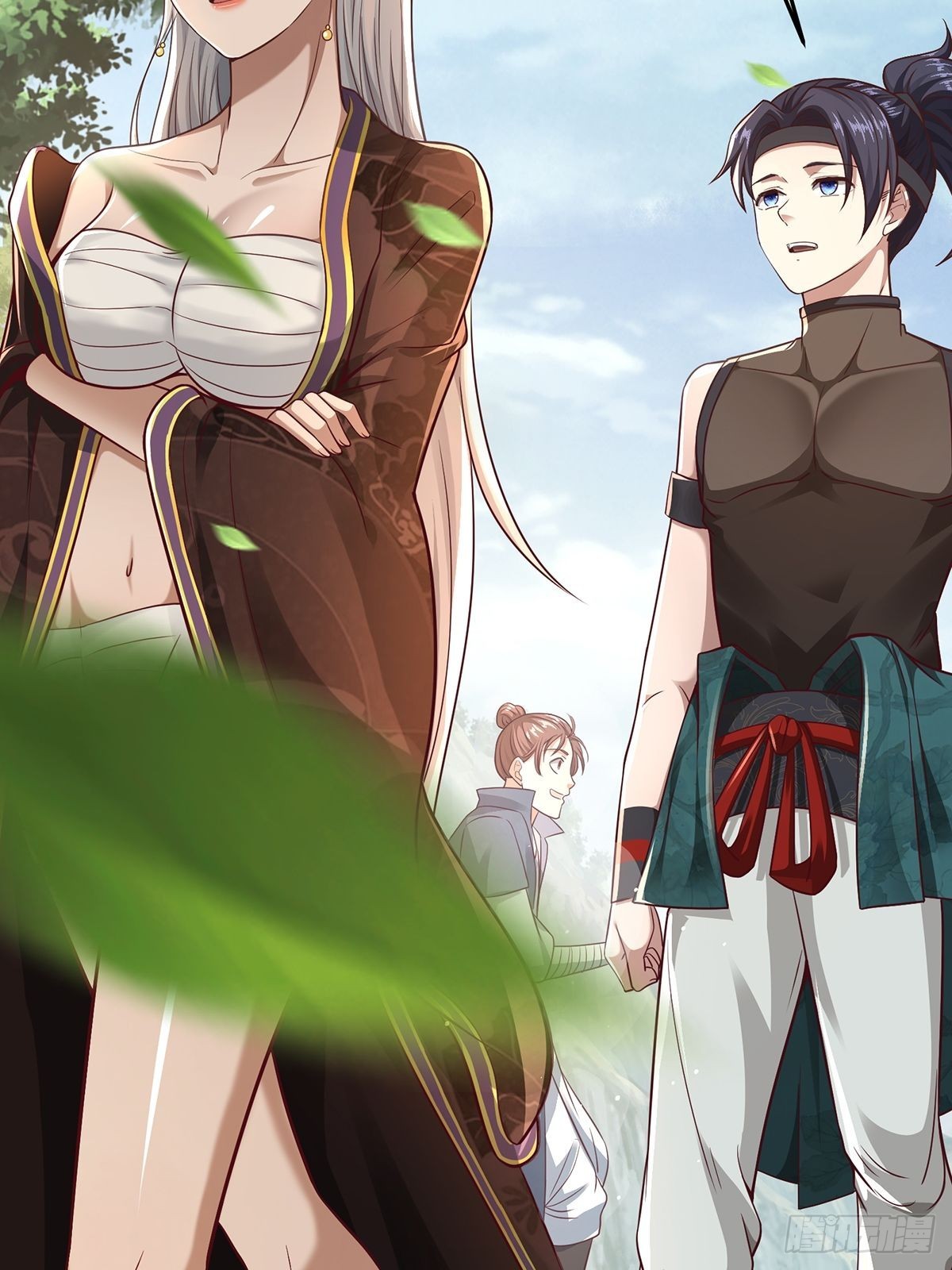 穿成女魔头徒弟被迫悄悄打卡漫画,第19话-再遇三公主~1图