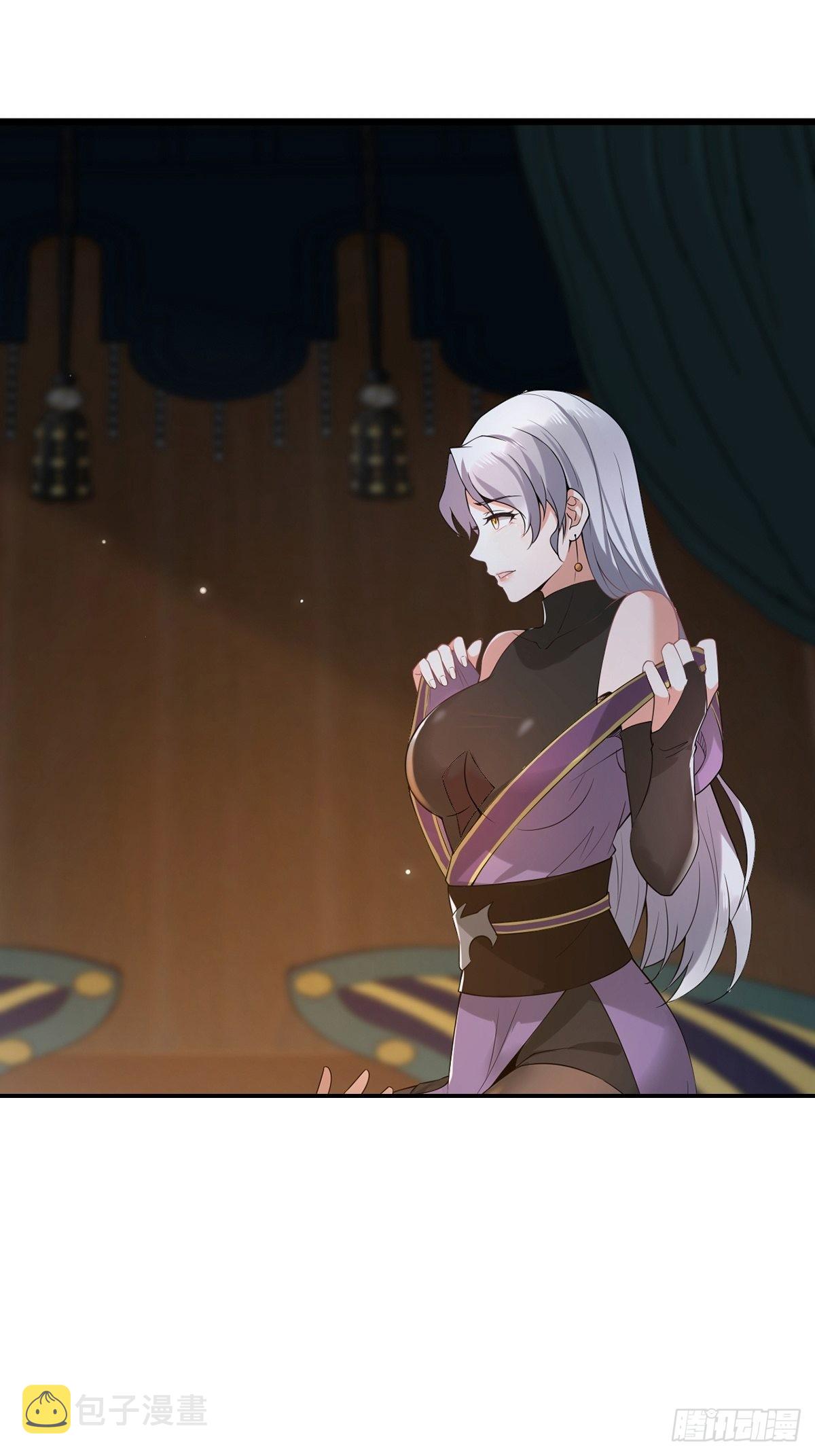穿成女魔头徒弟被迫悄悄打卡漫画,第34话-师父中毒了？2图