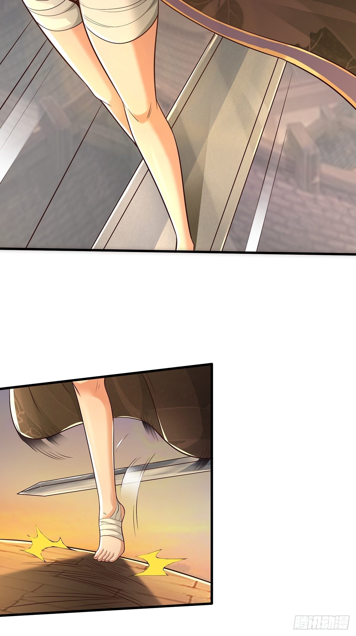 穿成女魔头徒弟被迫悄悄打卡漫画,第22话-宫女们惨了1图