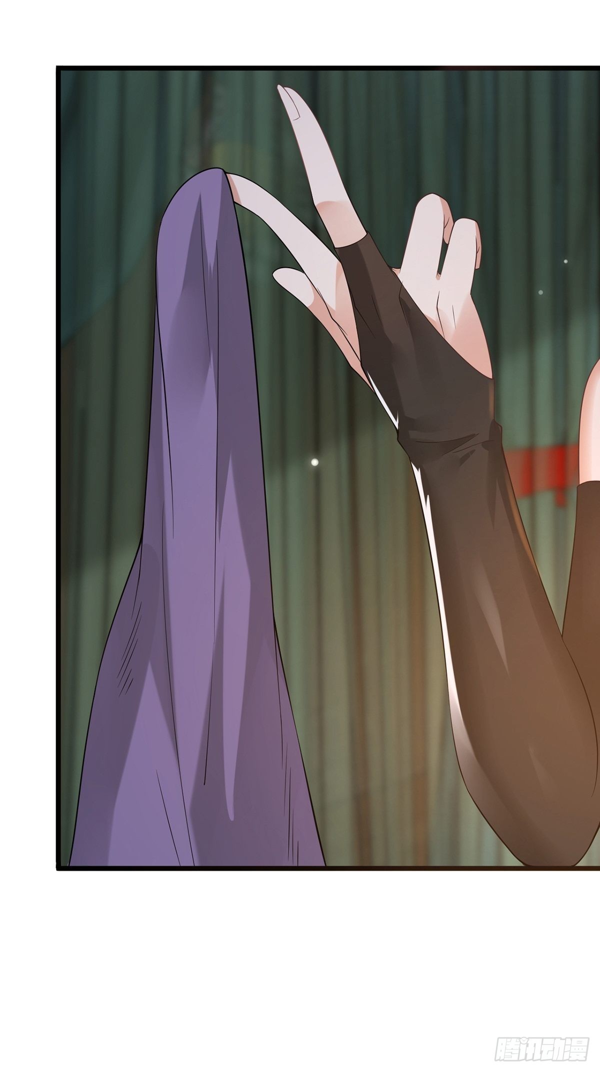 穿成女魔头徒弟被迫悄悄打卡漫画,第34话-师父中毒了？1图