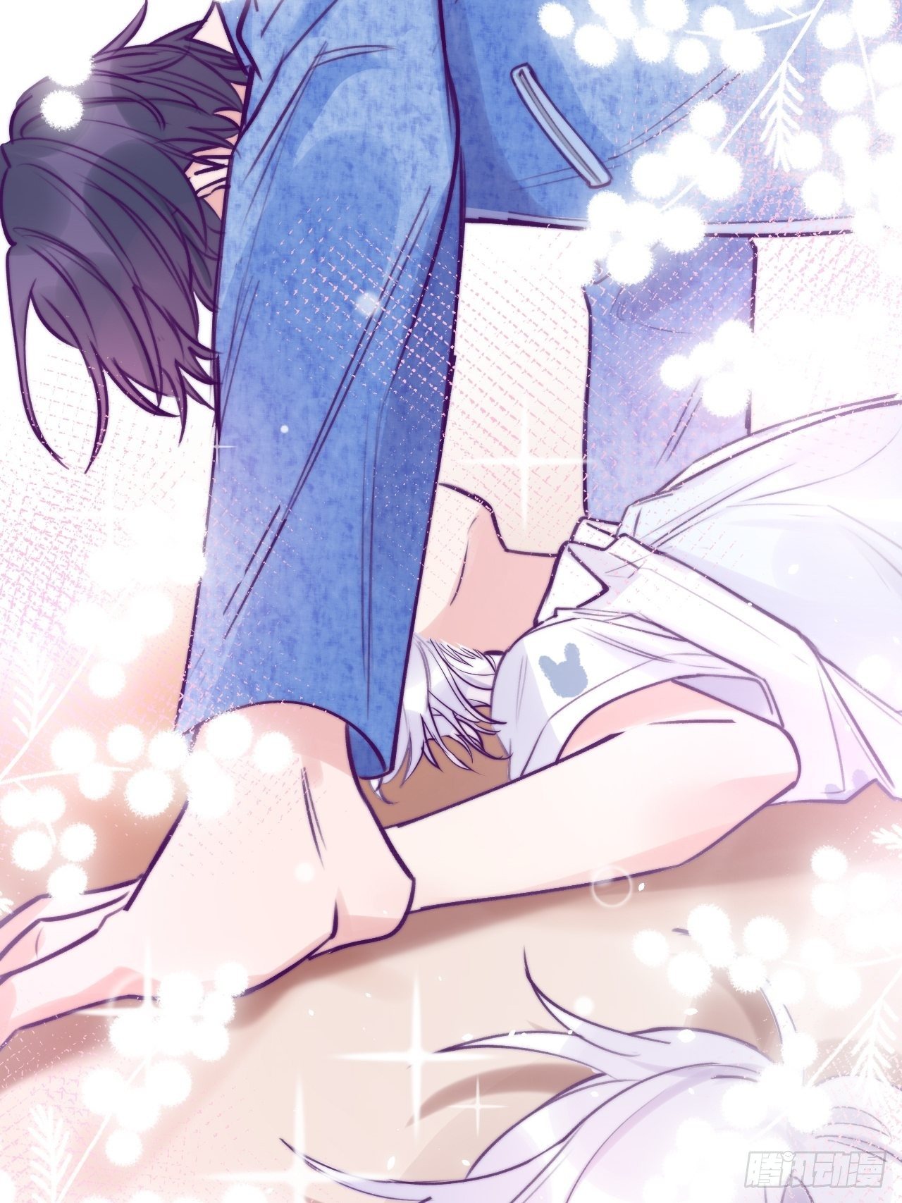 就咬一口求求了漫画,第4话  馋他吗？嘶哈嘶哈1图