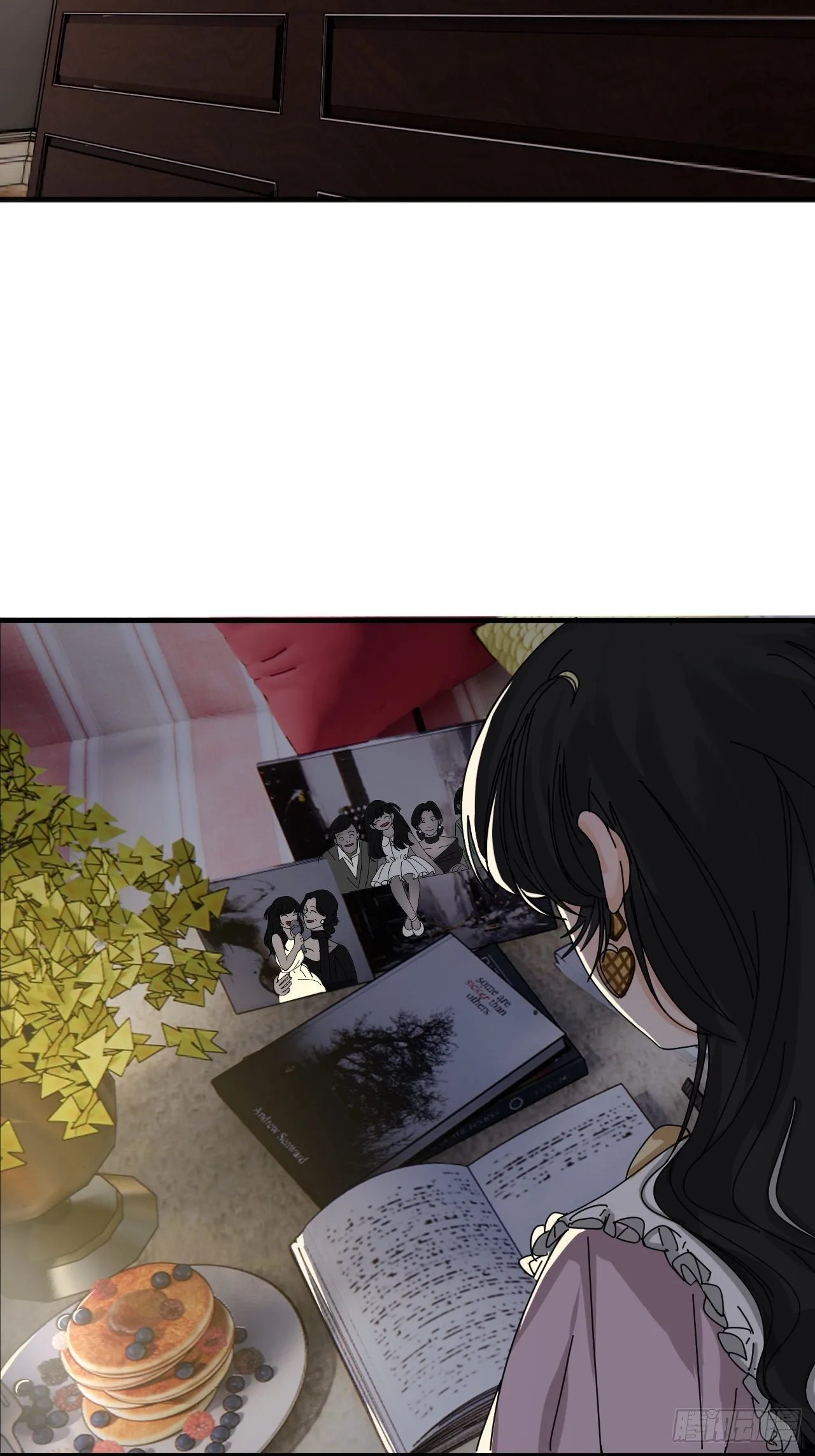 漆黑之花绽放时漫画,第十六话 柯雅妮？！2图