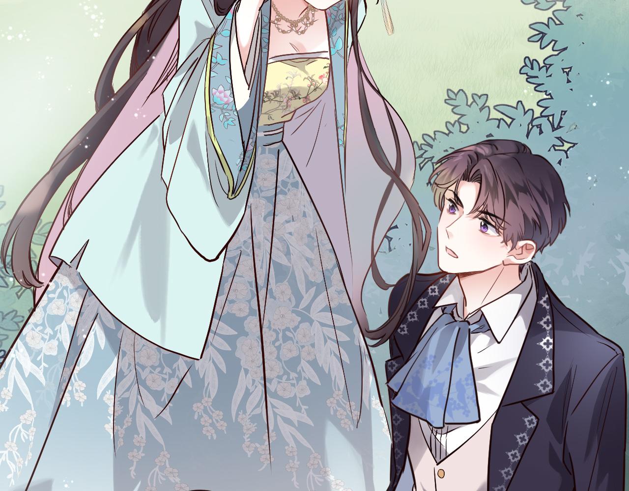 穿行世界之花漫画,第五十九话 两人的茶会2图