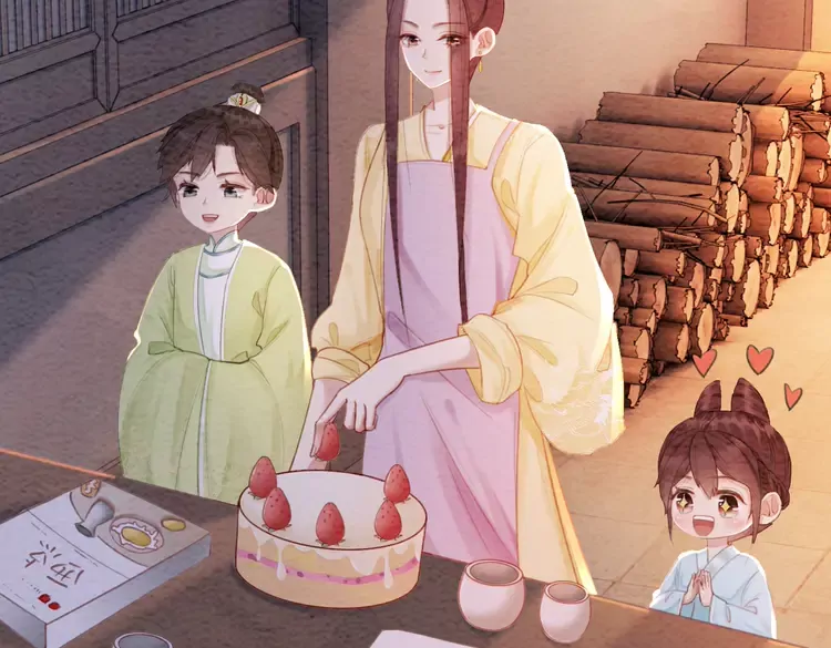 我的皇姐不好惹漫画,番外2 母妃是仙女1图