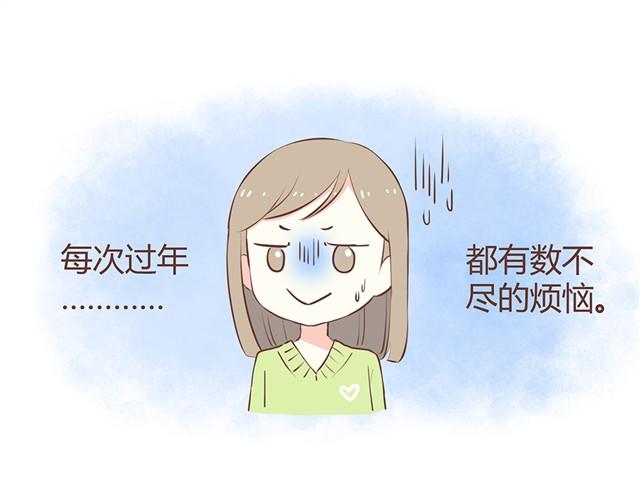 合法同居壁纸漫画,过年的烦恼1图