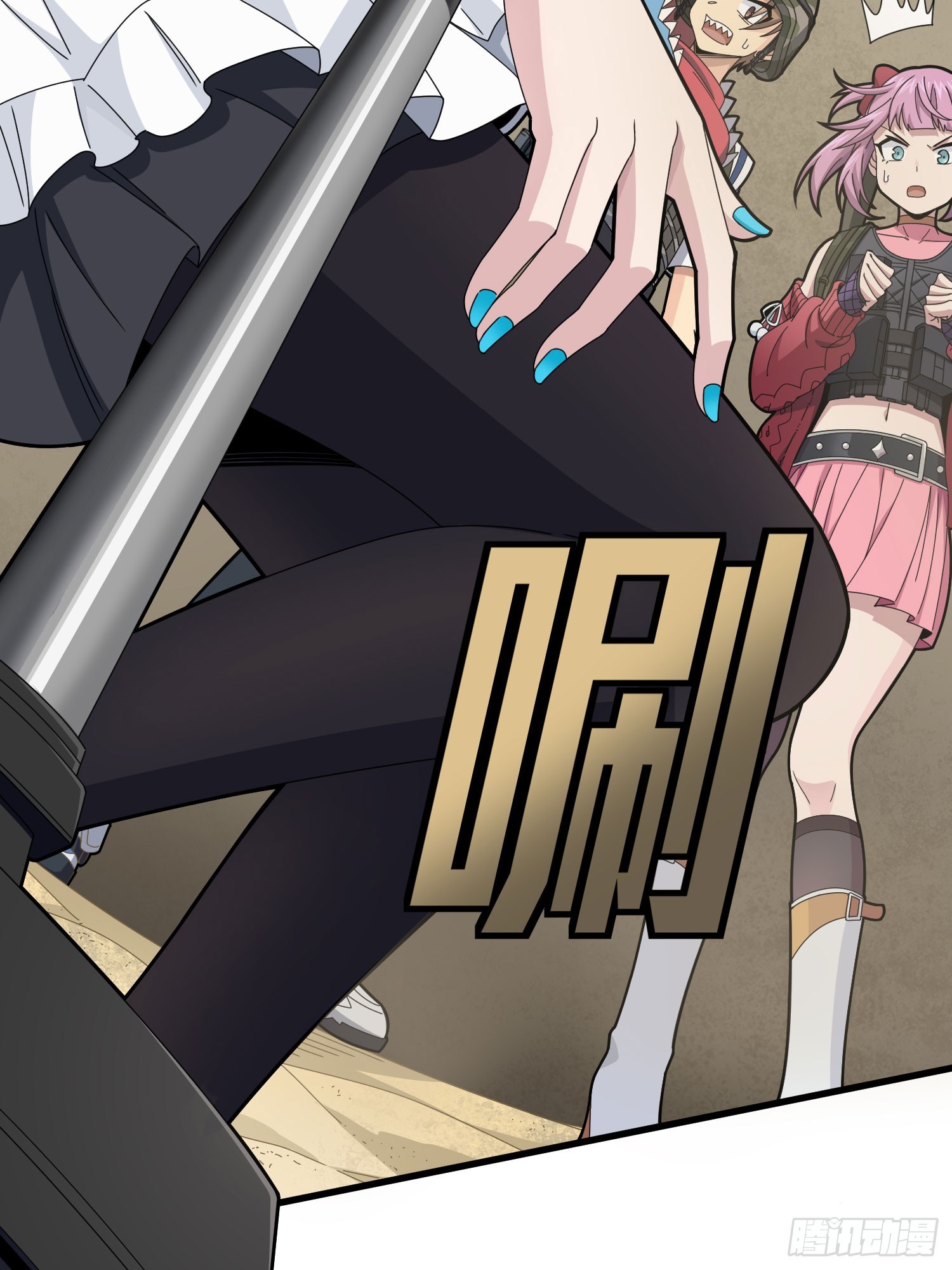 和平精英：描边战神漫画,115话.狂沙（二）2图