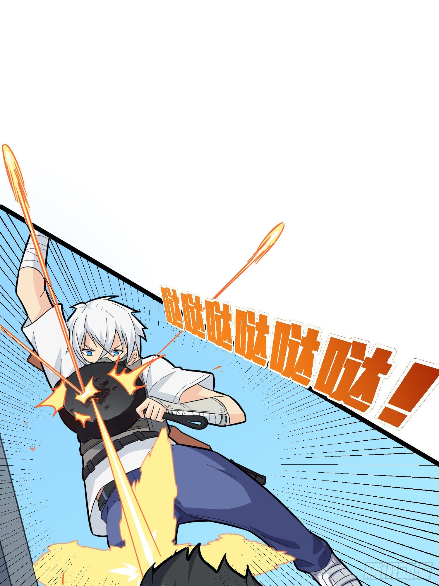 和平精英：描边战神漫画,39话.全面爆发1图