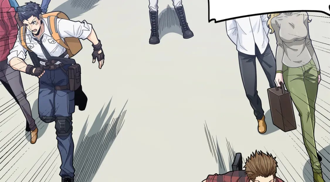 和平精英：描边战神漫画,冒险篇23话 驶向地狱1图