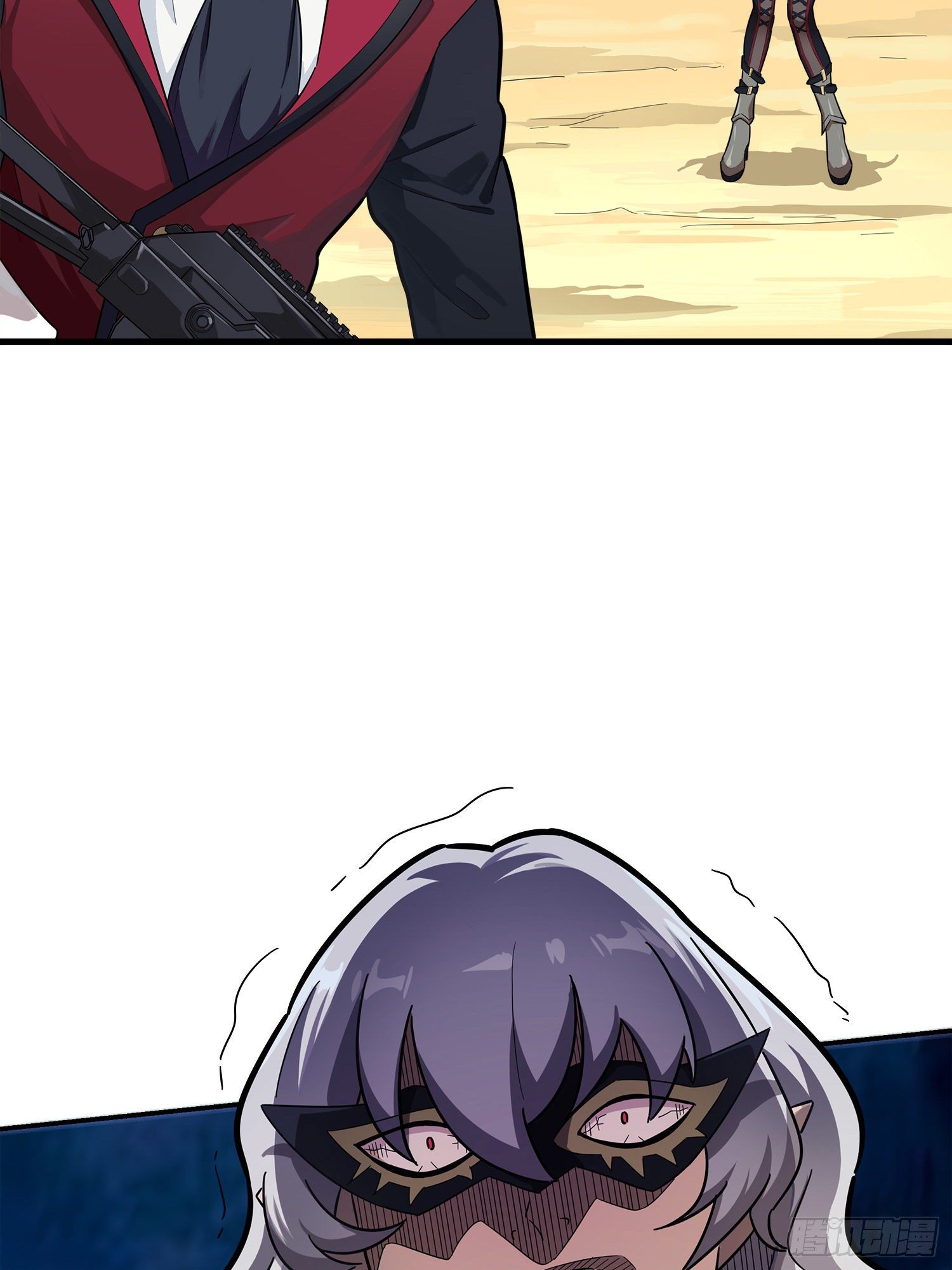 和平精英：描边战神漫画,14话.舰长1图