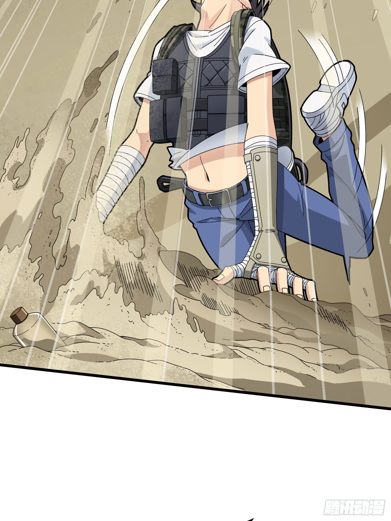 和平精英：描边战神漫画,115话.狂沙（二）2图