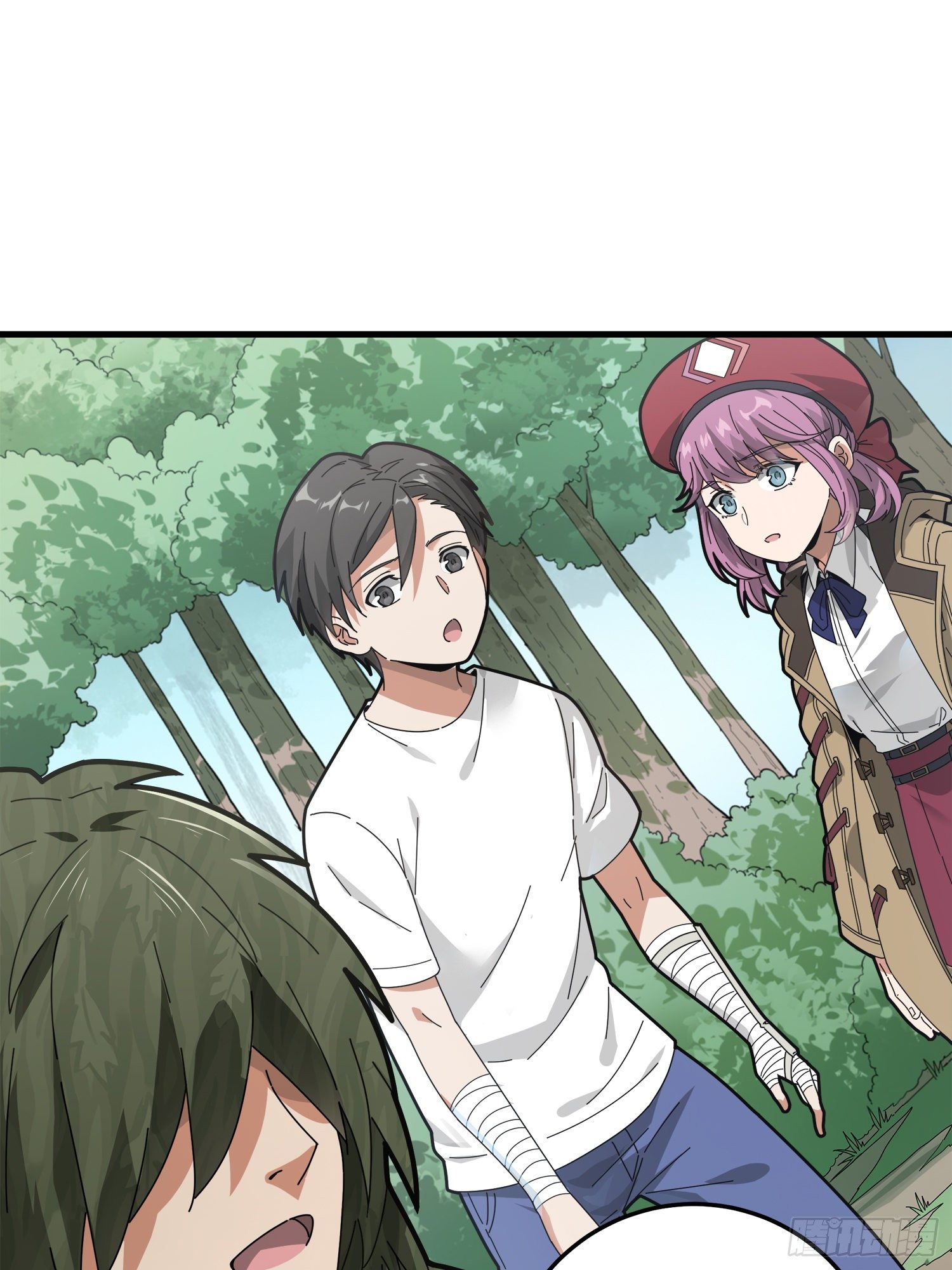 和平精英：描边战神漫画,13话.暗影突袭2图