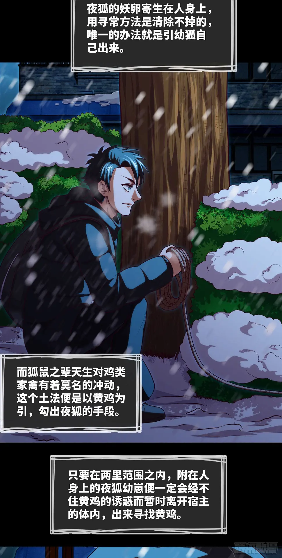 我当阴阳先生的那几年小说免费阅读漫画,第46话 金鸡钓夜狐1图