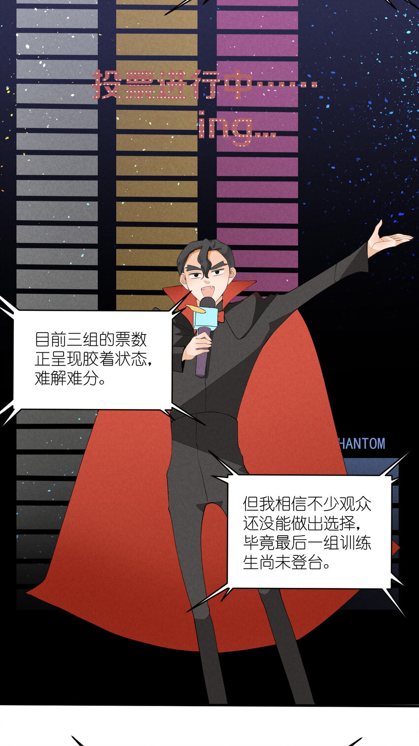 团内禁止恋爱漫画,36 第36话-舞台背后1图