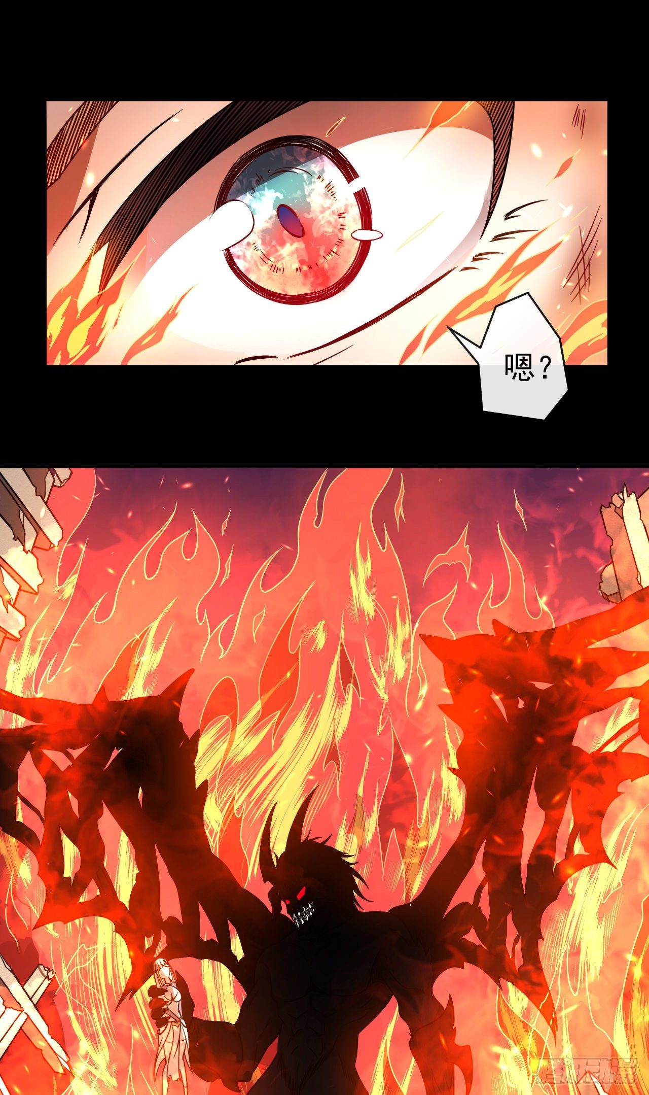 转生成为主角身边的邪恶侍女漫画,011恶魔之力1图