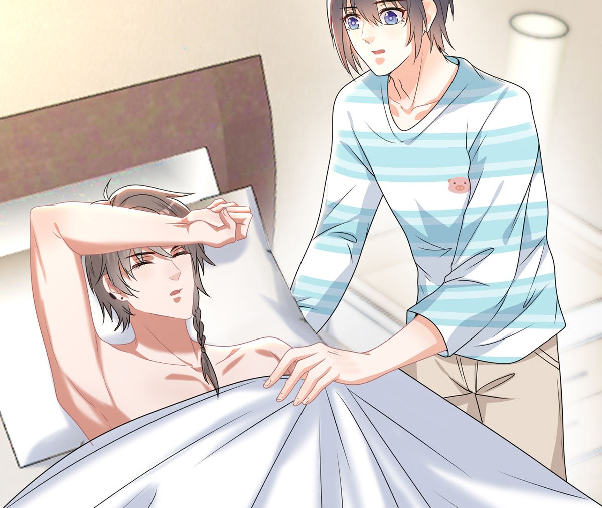 影帝他要闹离婚广播剧漫画,第69话 小杭是假的1图