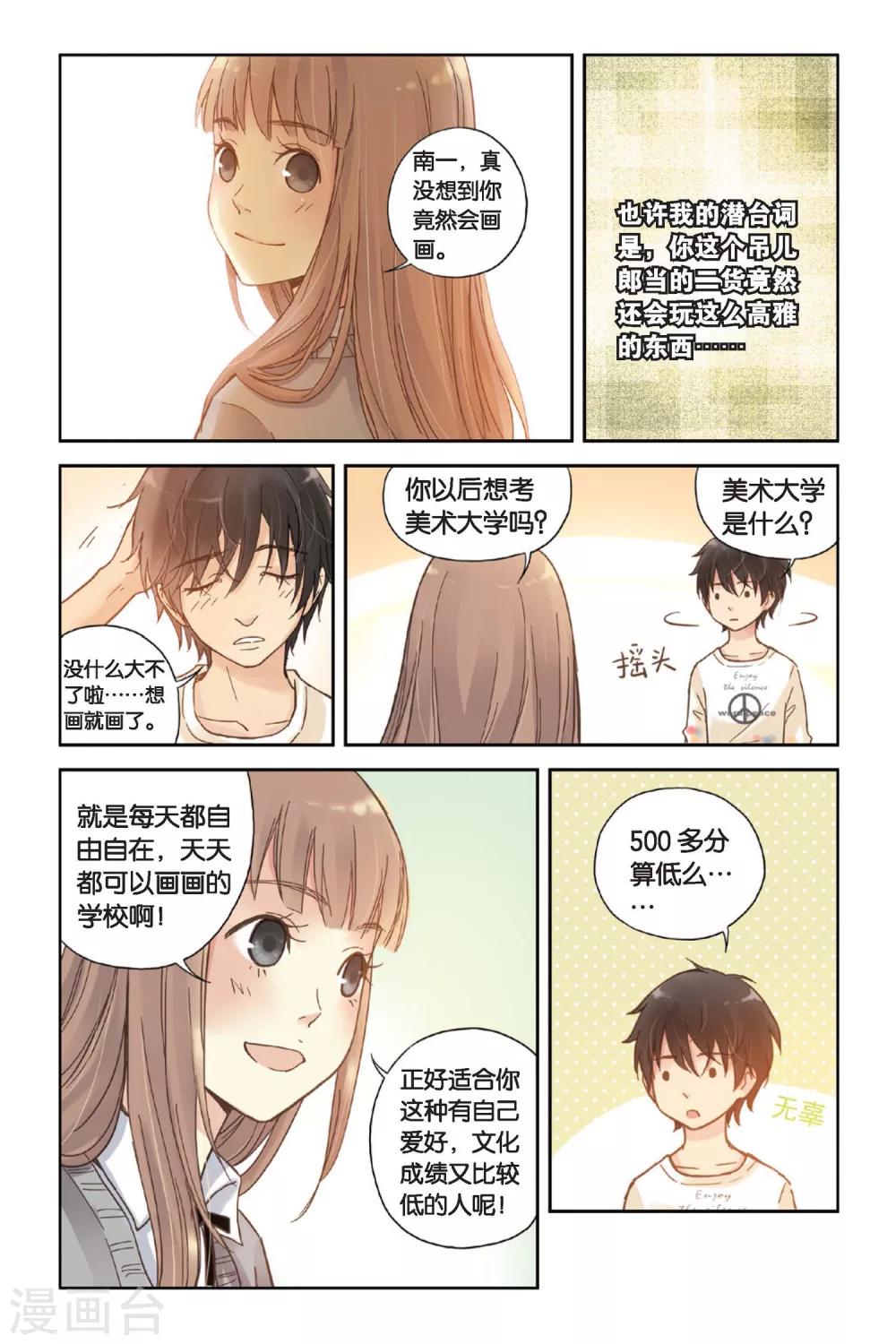 薄荷之夏吻戏漫画,第04话 两个人的老屋2图