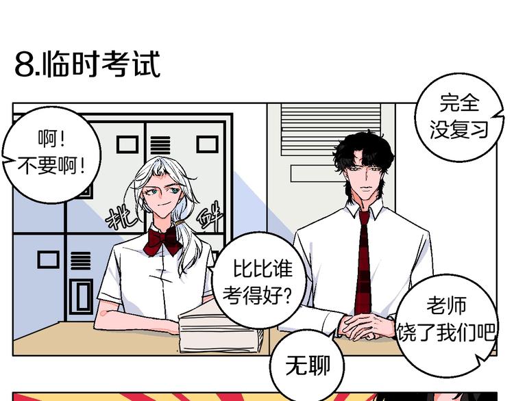 华氏97.8等于摄氏多少度漫画,校园番外: 雨后屋檐1图